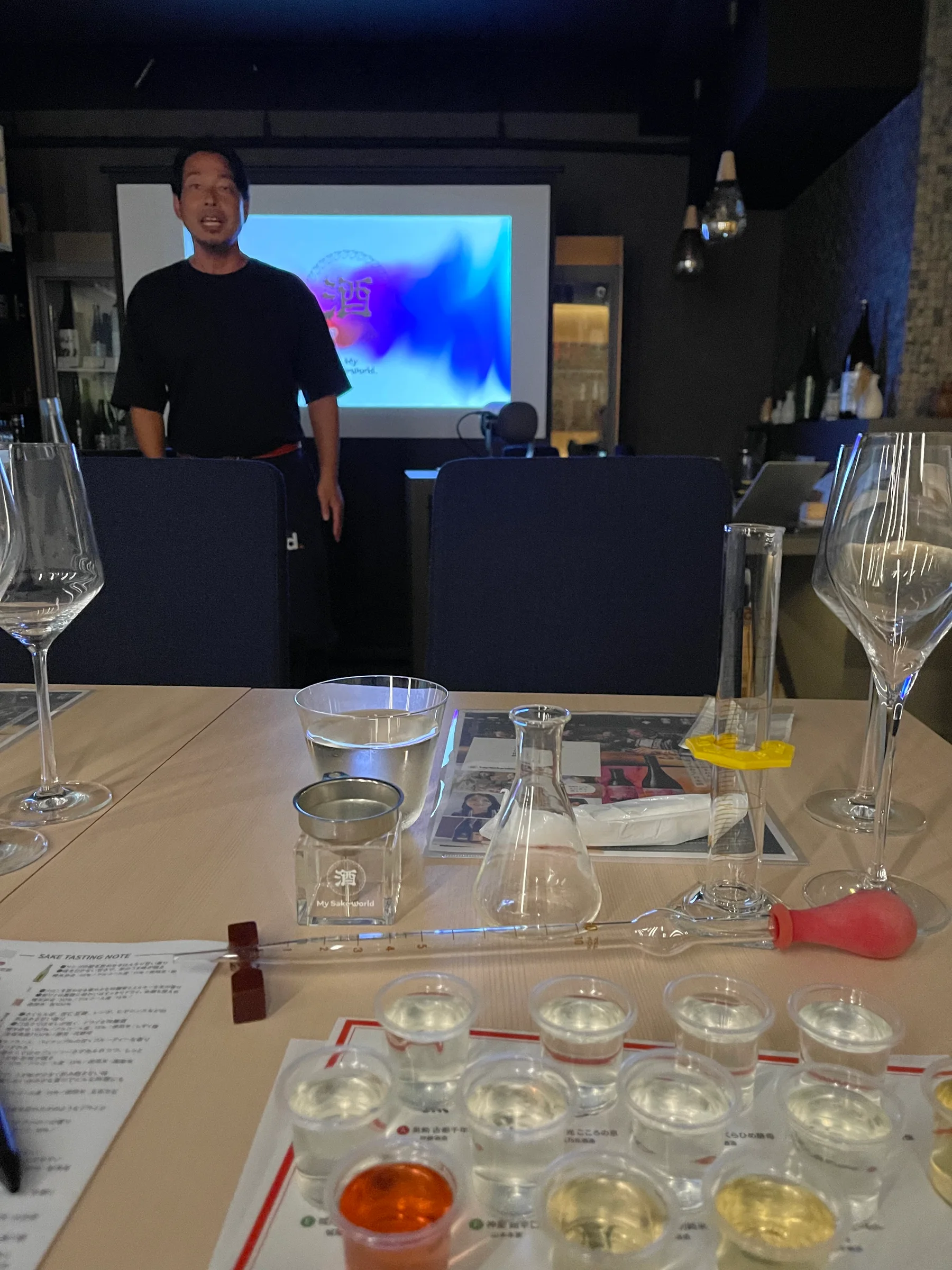 Original Blend Sake Experience with Kyoto's Sake World at The Sake Council Tokyo