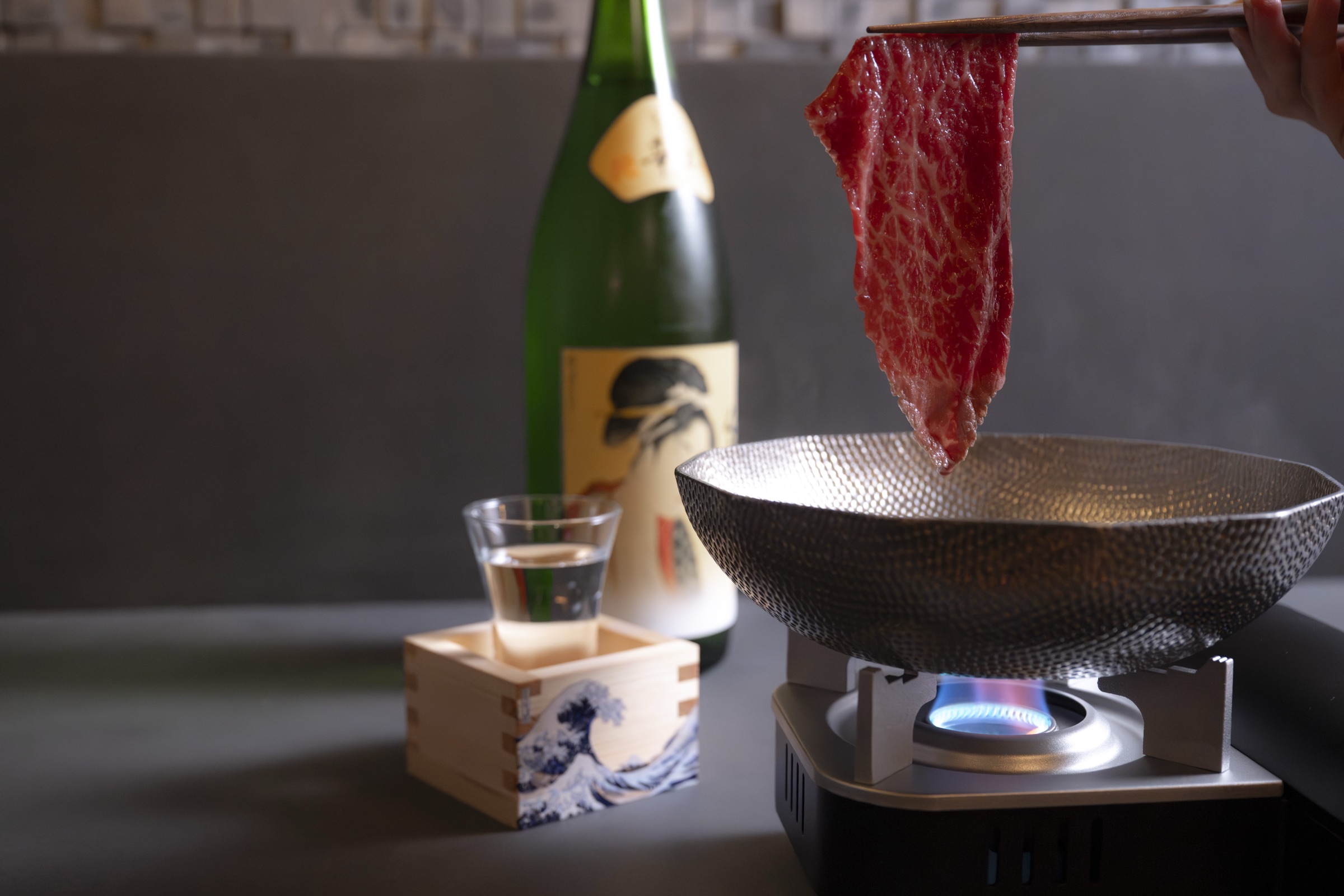 Wagyu "Sake" Shabu-Shabu Course